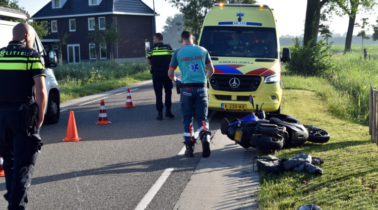 Scooterrijder gewond bij aanrijding op beruchte kruising in Bruchem