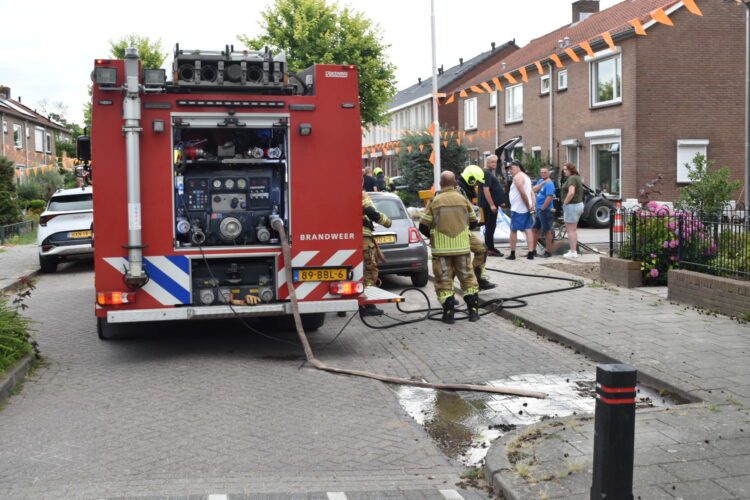 Brand tijdens verbouwing in Rossum snel onder controle