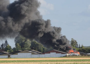 Acht campers verloren bij brand in camperstalling Almkerk